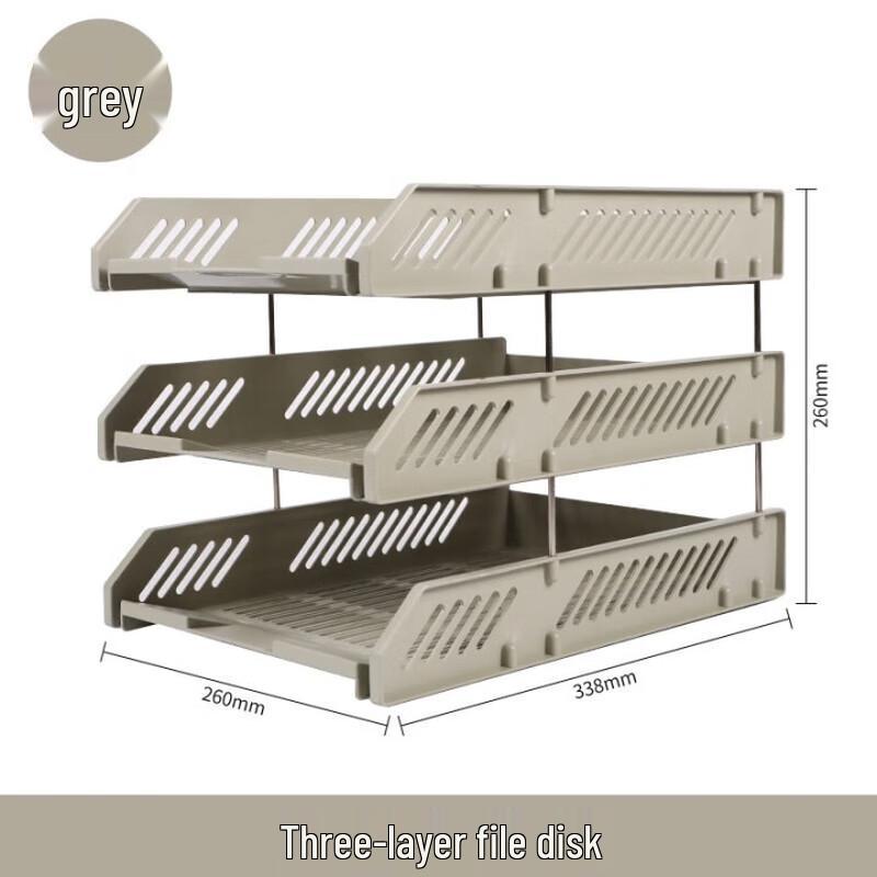 M&G 3-Tier Document File Organizer Tray