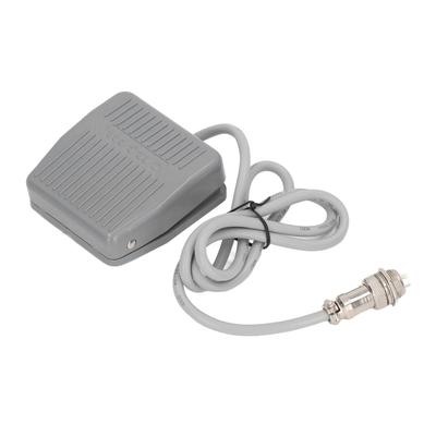 BERM Foot Switch Hands Free Electric Pedal Reset 1 NO with 1meter Cable Aviation Plug