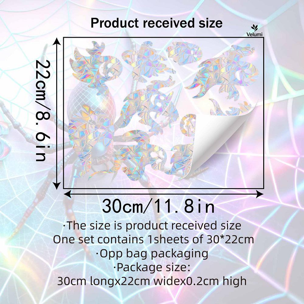 Aike Sun Prism Regenbogen Schmetterling Fensterglas Aufkleber