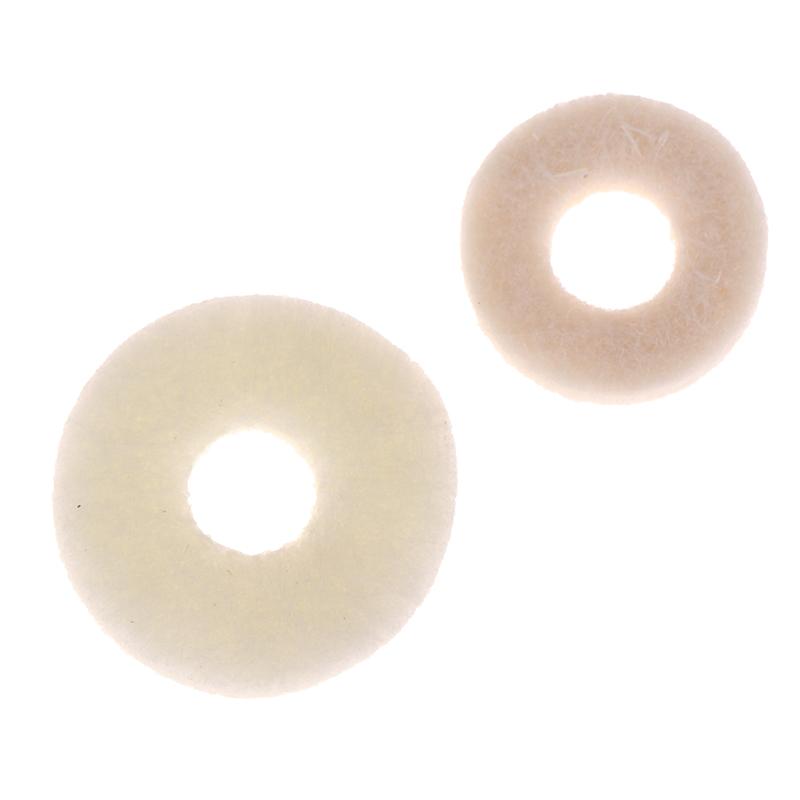 10Pcs Organ Key Felt Washers Pads For Wind Instruments Repair Replacement Parts Music Store Supply Accessories