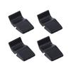 4pcs Air Cleaner Accessories Clips, 17219-P65-000 Black Air Cleaner Filter