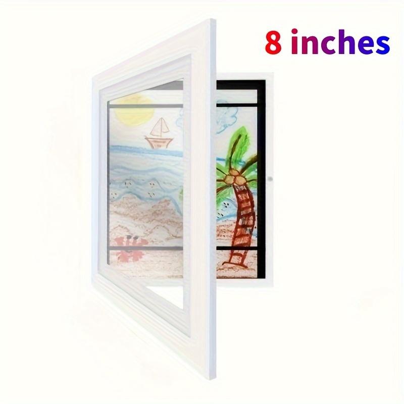 

1 шт. Магнитная художественная рамка - Легко открывается для быстрой смены экспозиции - Универсальный настенный декор для дома и офиса - Идеально подходит для подарка 6x8in белый