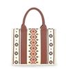 Sac fourre-tout Wrangler Sac à main Western pour femmes Épaule Boho Aztèque Sac à main