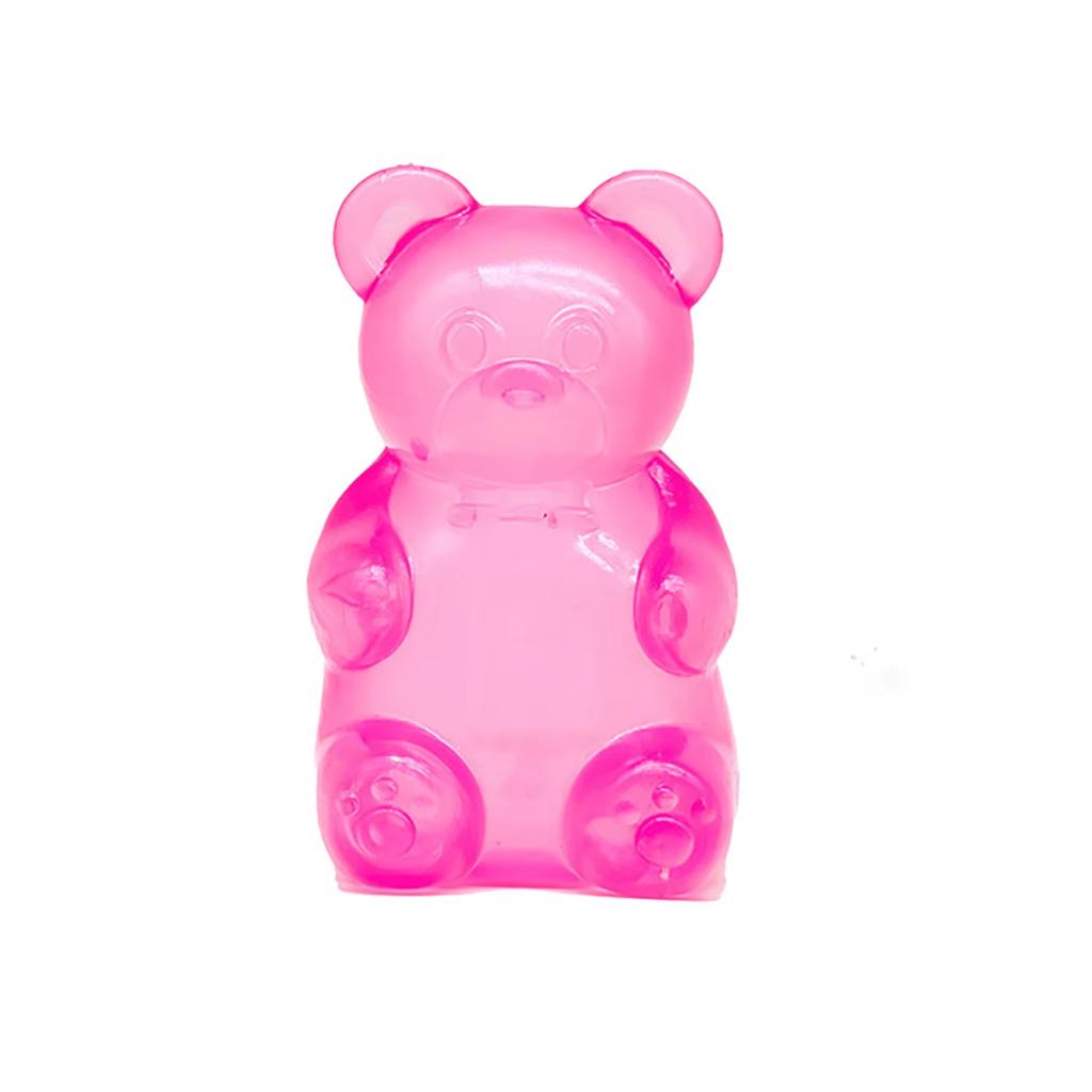 New Cute Little Bear Maltose Pinch Stress Relief Ball Stress Relief Toy Pinch Music  Slow Rebound