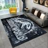 3D J-Jurassic Park Dinosaur Carpet Large Area Rug Bedroom Kids’ Playroom Floor Mat Non-Slip Living Room Decor Fun Sofa Accent