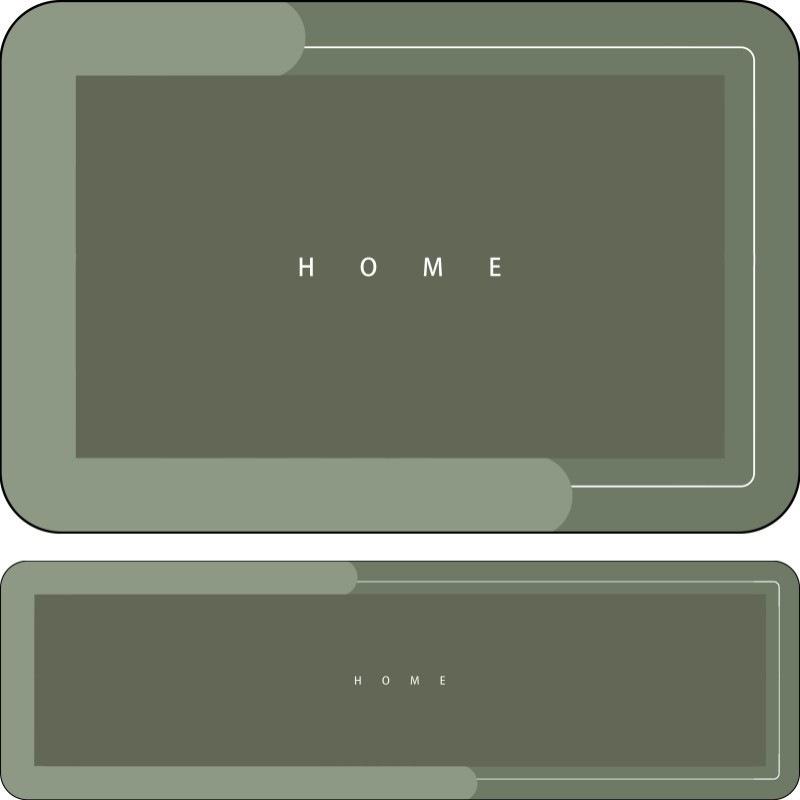 Kitchen Floor Mat Waterproof No-Slip Bathroom Absorbent Bath Mat Quick Dry Floor Mat Floor Mat Toilet Door Mat