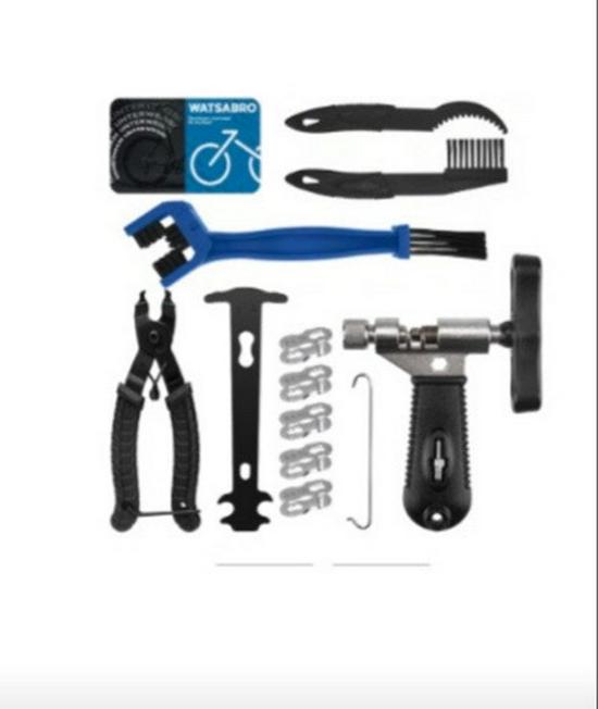 Mountain Bike Chain Tool Set: Caliper, Breaker, and Magic Buckle Pliers