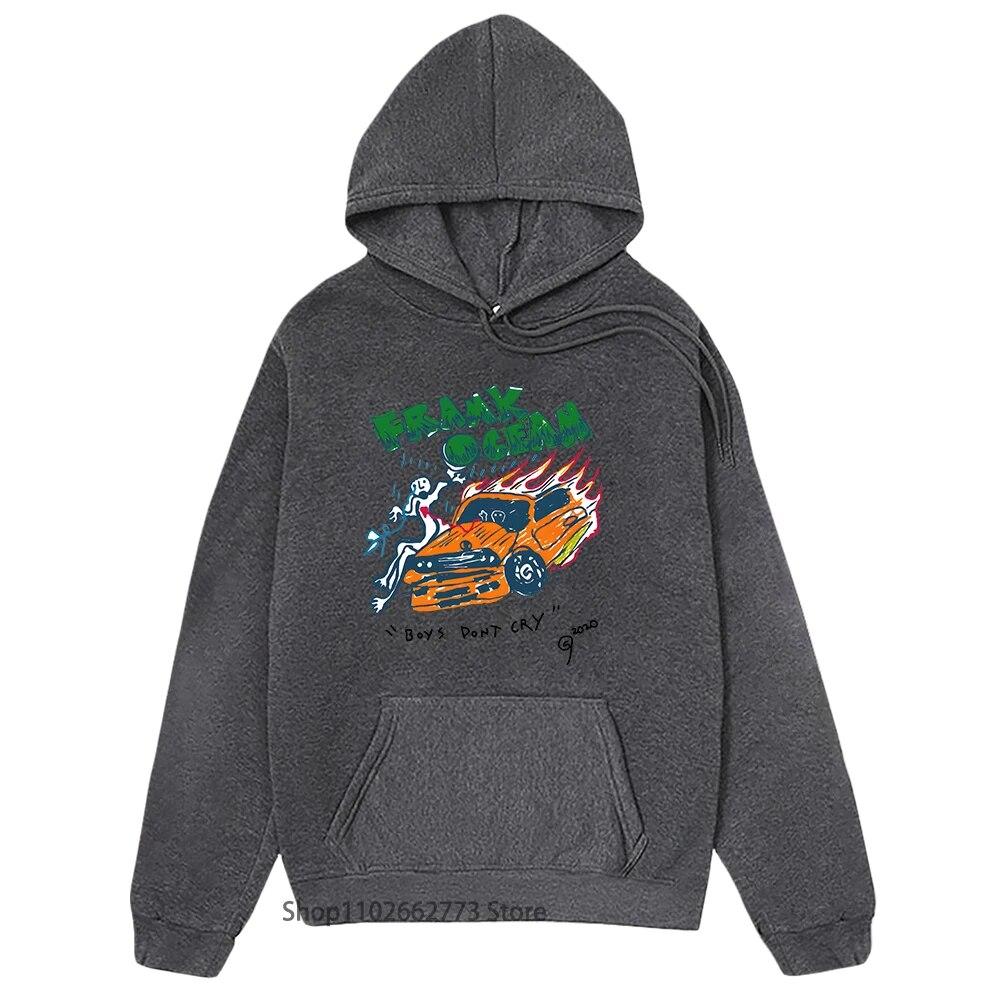 Frank O-ocean Blond R&B Music Hoodies Unisex Fashion Sweatshirts Cool Clothes Rhythm and Blues Spring Winter Clothes Women Fleece