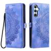 Style 016 For Samsung Galaxy S23 FE Case Skin Feel Totem Imprinted Wallet Leather Phone Cover