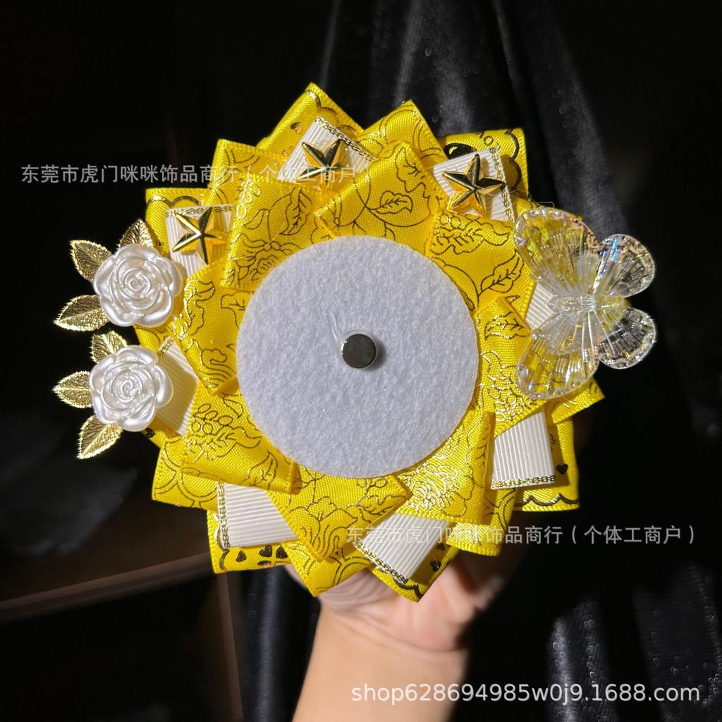 2025 new cabbage badge holder two-dimensional peripheral pendant bar star decorative brooch display holder in stock