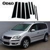 For Volkswagen Touran 1T 2004-2010 2011 2012-2015 Car Window Decoration Pillar Posts Door Trim Stickers Exterior Accessories
