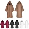 Premium Quality Star Wars Jedi Warrior Hooded Cloak Cape Robe For Cosplay Events