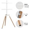 Fydeamer Easel TV Stand Tripod TV Stand Compatible with Inches Corner Free Standing VESA Standard Continuously Adjustable Height TV Mount Load