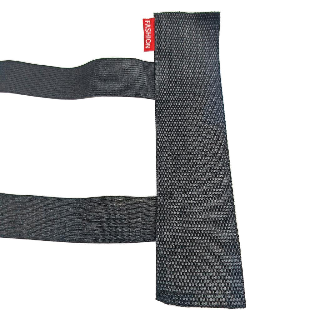 Car Trunk Extinguisher Elastic Storage Bag Fixed Strap Tapes Organizer Adjustable for Auto Interior Back Fixing Bag