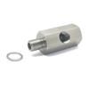 M10x1 auf 1/8NPT Edelstahl Motor Turbolader Anschluss Dreiwege Hydraulischer Adapter Automobilteile