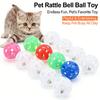 Cat Toy Balls with Bell, Interactive Play for Kittens, Fun Pet Accessories