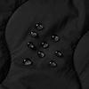 BabyHopper WT Quilted Winter Cape, Size 25, Black, Lightweight, Warm, Breathable, Water-Resistant, Stroller-Friendly, Quilted Fabric, CKBH0140900