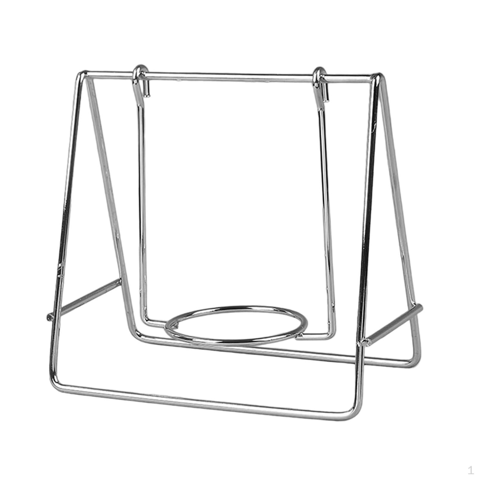 Подставка-держатель для хрустального шара, подставка-мольберт для домашнего декора серебряный