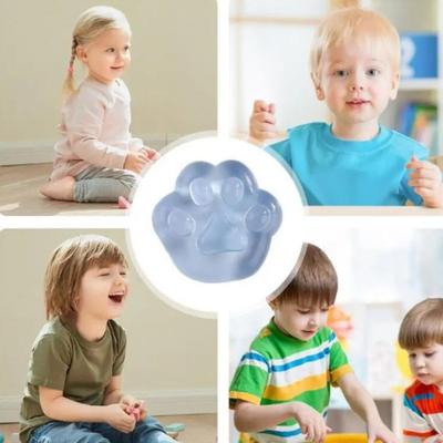 Fidget Transparente Katzenkralle Spielzeug Transparent Mini Niedlich Sensorikspielzeug Lustiges Quetschspielzeug Kinderspielzeug