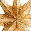 Lighted Christmas Star Tree Topper Winter Holiday Treetop Decorations Christmas Glitter Star Ornament Treetop Decoration For