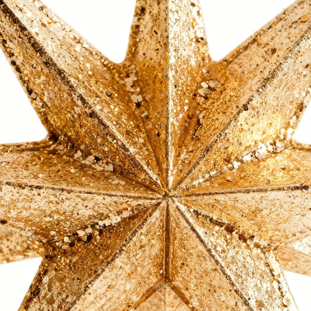 Lighted Christmas Star Tree Topper Winter Holiday Treetop Decorations Christmas Glitter Star Ornament Treetop Decoration For