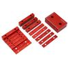 16Pcs Setup Block Gauge Set High Accuracy Rugged Clear Scale Woodworking Height Gauge Kit