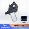 Power Window Lifter Regulator Motor 2/6pin For Honda CRV RE2/4 2007 2008 2009 2010 2011 72250-SWA-A01 72710-SWA-A01 Brand New