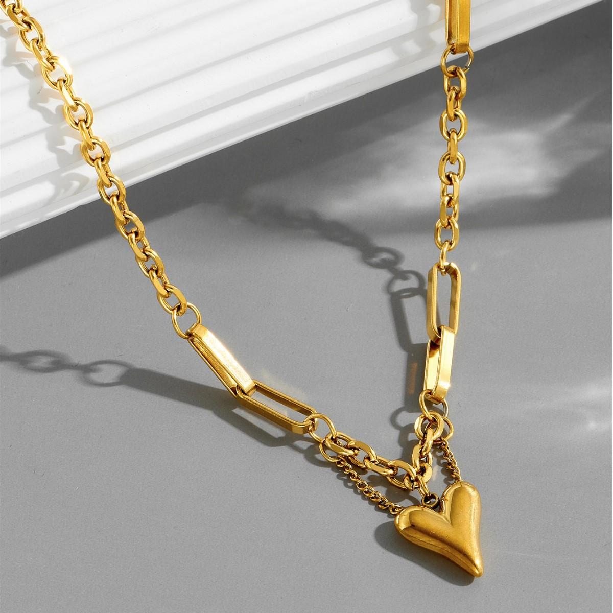 

Браслет из нержавеющей стали 316L в виде сердца для женщин, девушек, корейская мода, классический, элегантный, простой, юбилейные ювелирные подарки