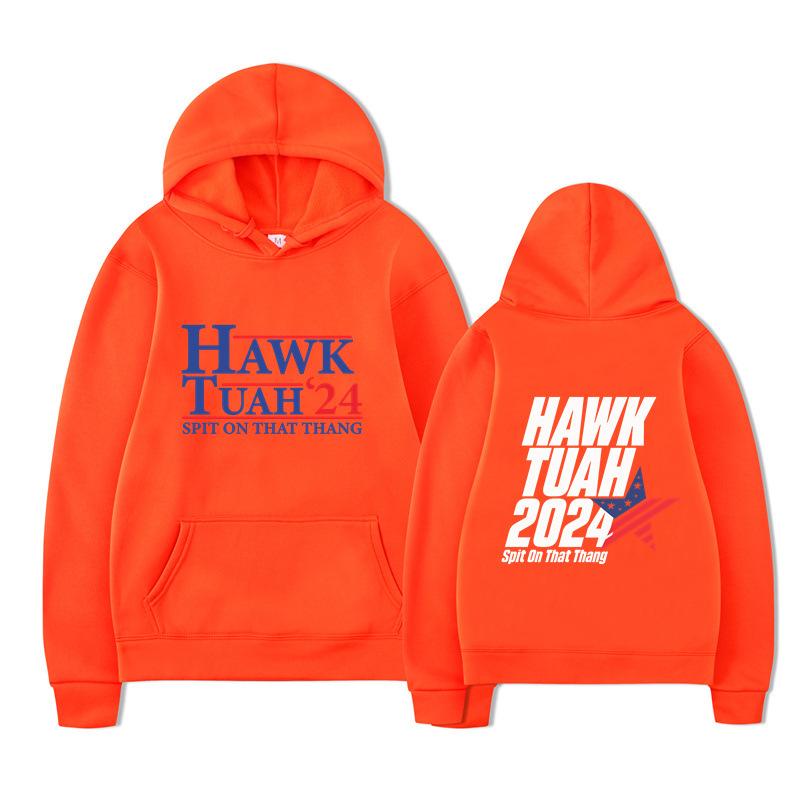 Hawk Tuah Spit on That Thang Hoodies Men Fashion Long Sleeve Sweatshirts Women Casual Harajuku Streetwear Sudaderas