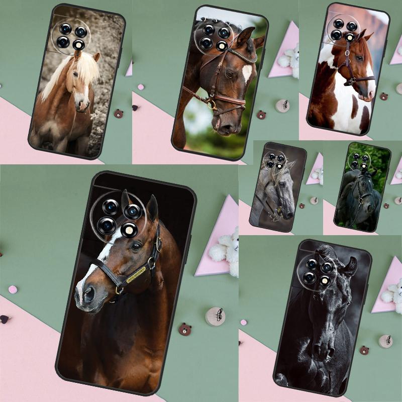 Animal Steed Horse Case For OnePlus Nord 5 CE 2 3 4 Lite N20 N30 OnePlus 15 R 13 12 11 10 Pro 10T 12R 13R Cover