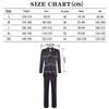 Gomez Disfraces Para Adultos Paquete de 4 Traje de Cosplay Familia Addams Disfraz para Hombre Traje de Halloween