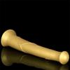 Weiblicher goldener Silikon-Super-King-Size-Dildo, Analplug, Pferd, hängender Esel-Masturbator, erotisches Produkt für Erwachsene