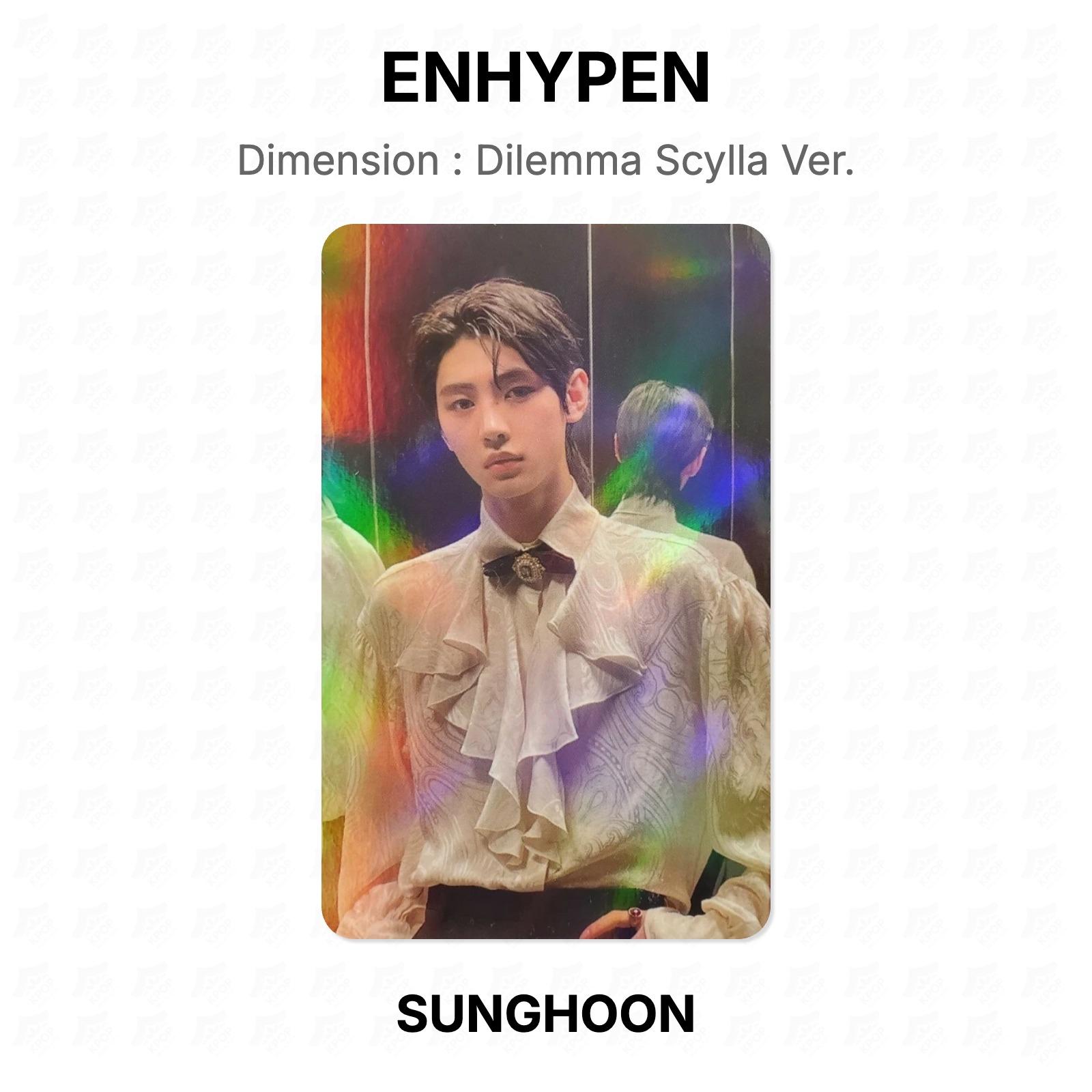 ENHYPEN Dimension : Dilemma Scylla Ver. Official Photocard SUNGHOON