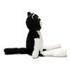 Manhattaners S-Size Plush Toy, BlackWhite 