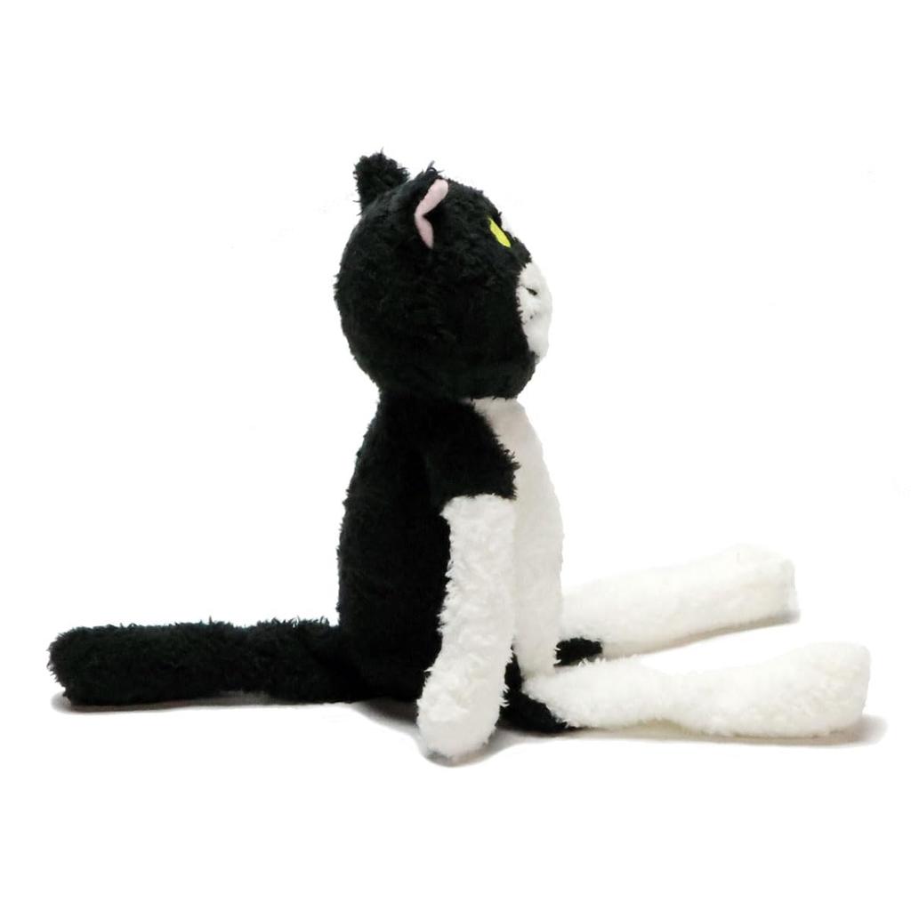 Manhattaners S-Size Plush Toy, BlackWhite 