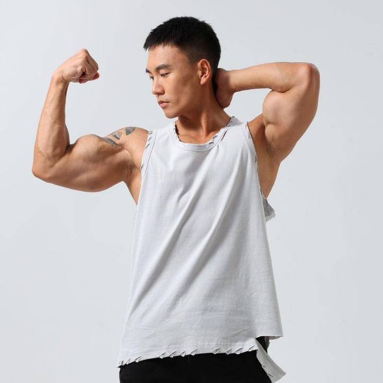Men's Quick-Drying Stretch Basketball Vest for Summer Fitness & Outdoor Running