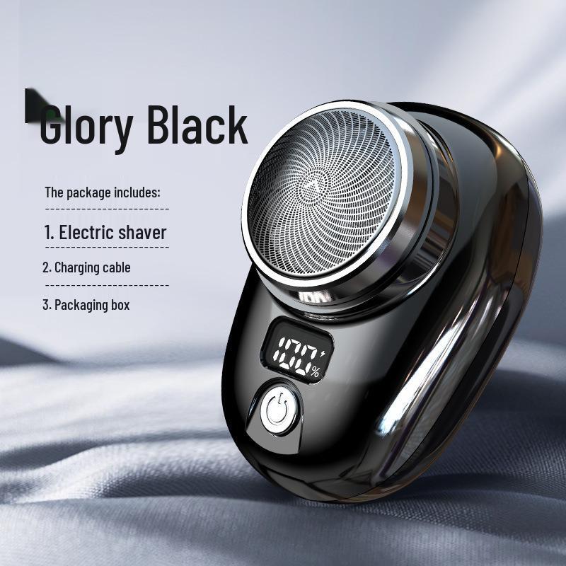 Portable Rechargeable Men's Double-Head Mini Electric Travel Shaver
