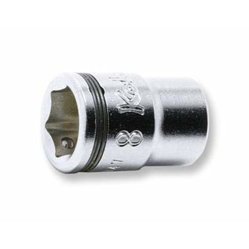 Yamashita Industrial Research Institute Koken 1/4" (6.35mm) Square Nut Grip Socket, 8mm, 2450MS-8