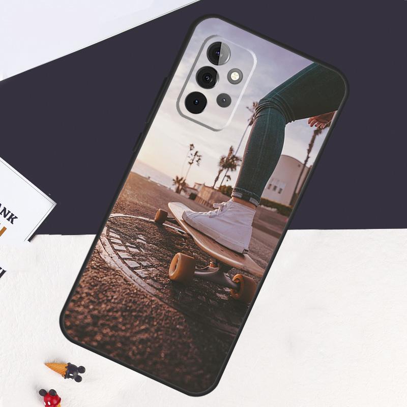 Cool Skate Case For Samsung Galaxy A22 A16 A33 A36 A56 A26 A15 A55 A53 A35 A32 A52 A54 A34 A14 A05 A06