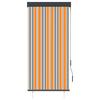 Vidaxl External Roller Blind, 80X250 Cm, Yellow-Blue