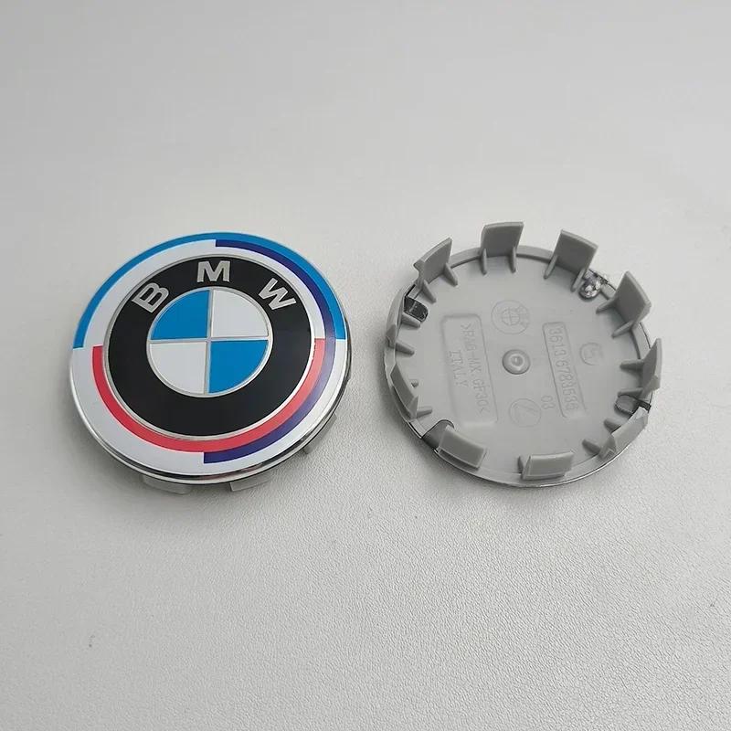4 Τεμάχια 68mm Κάλυμμα Κέντρου Τροχού BMW είναι κατάλληλο για BMW E46 E39 E60 E90 E53 E36 E30 E87 F10 F30 X1 X3 x5 X6 x7 ανταλλακτικά αυτοκινήτου.