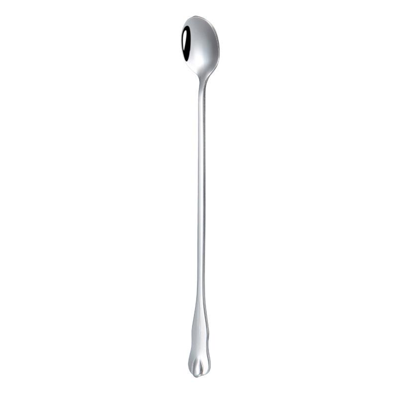 Golden Long Handle Stainless Steel Stirring Spoon and Ladle