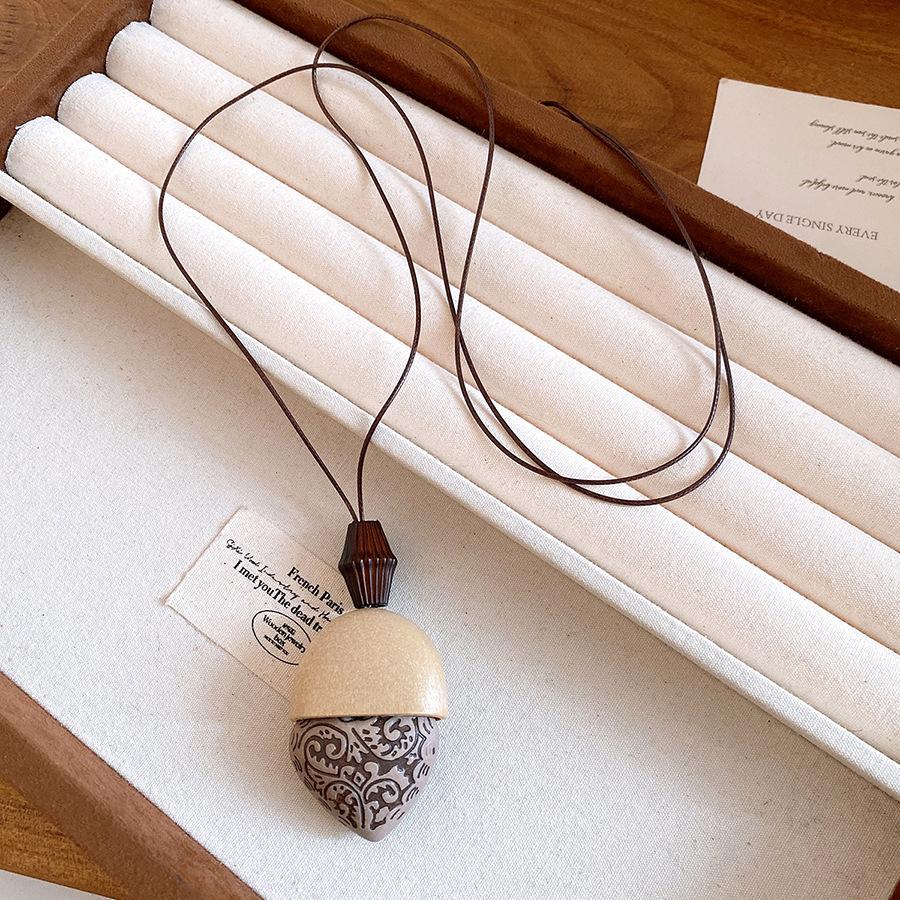Irregular Long Necklace 2026 New Arrival Pendant New Chinese Style Jewelry