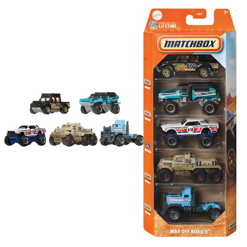 Matchbox Diecast Modellauto C1817 5er-Pack 2026 Kollektion Stadt Mini-Autos Metallspielzeugauto Für Erwachsene Sammler Heim-Display-Dekoration