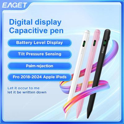 Stylus-Stift für iPad 2018–2024, Digitalanzeige, Active Pencil, Schnellladung, mit iPad 9/10, iPad Air 3/4/5, iPad Mini 5/6