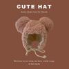 Cappello da Orso di Peluche con Orecchie Grandi da Donna Autunnale e Invernale Stile Coreano Dolce e Carino Versatile Caldo Cappello Lei Feng Invernale