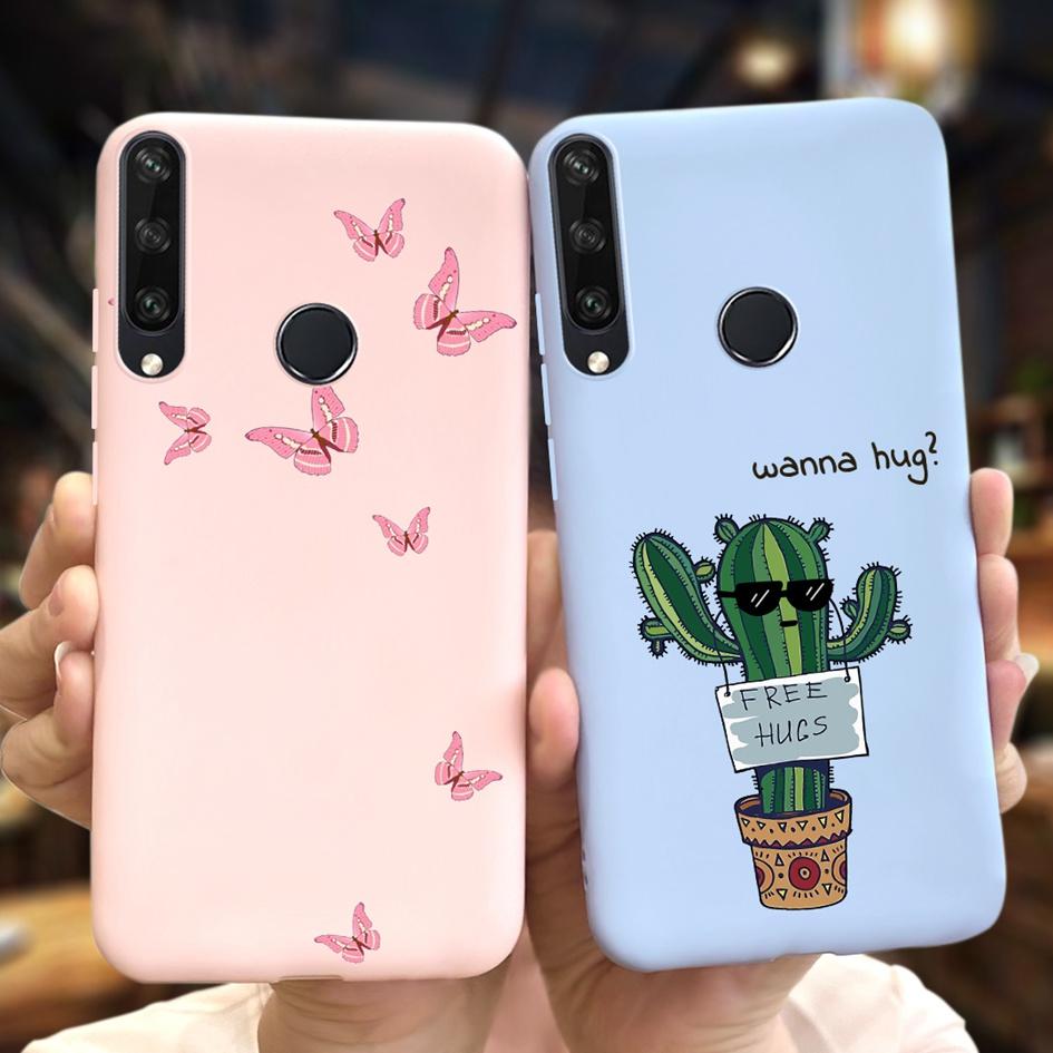 For Huawei Y6P Y7P Case 2020 New Fashion Butterfly Flower Painted Phone Cover For Huawei Y7P Funda Y 7P Y 6P HuaweiY6P Soft Capa