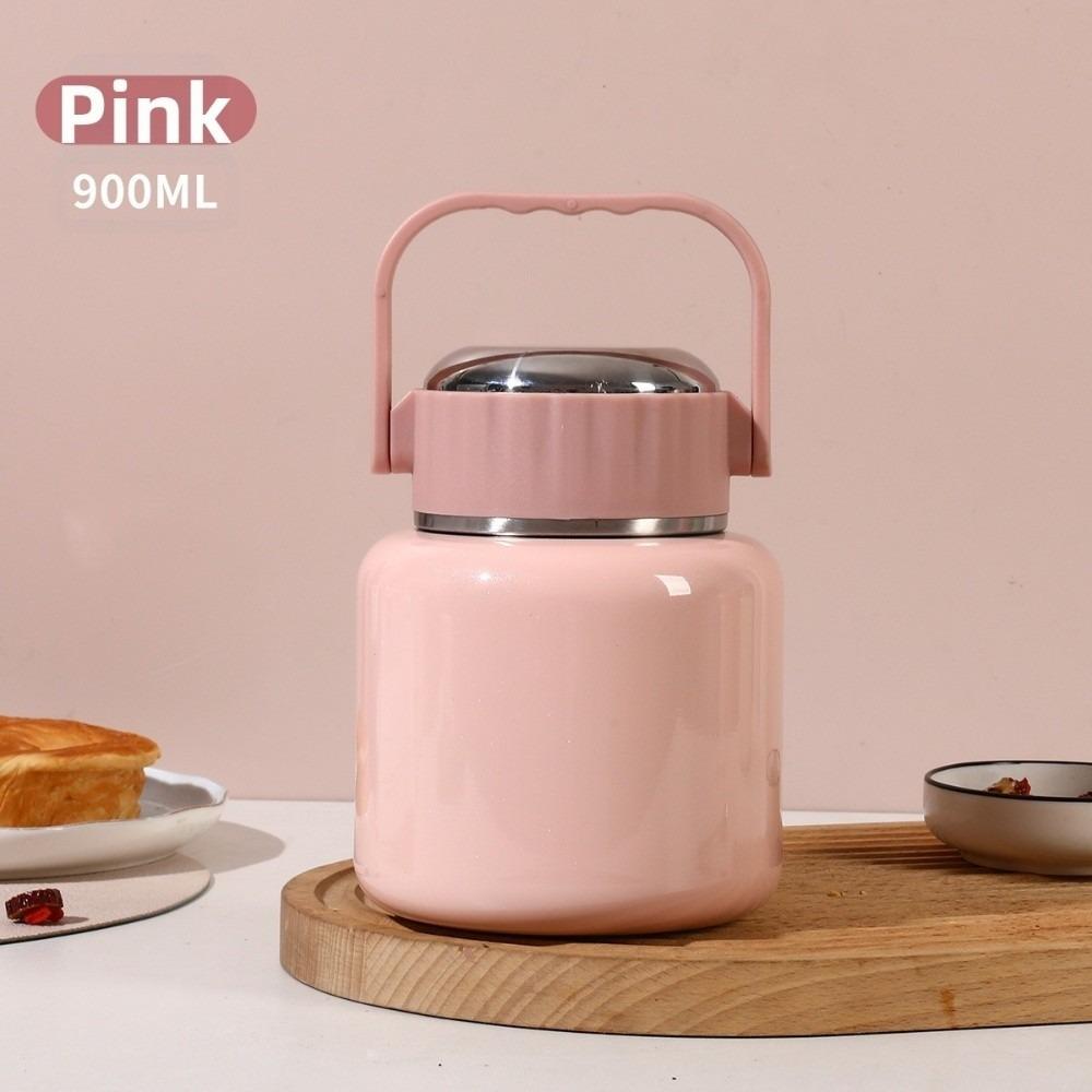 New 900ML Stewing Cup Leak-Proof Storage Portable Stewing Pot Large Capacity Food Jar