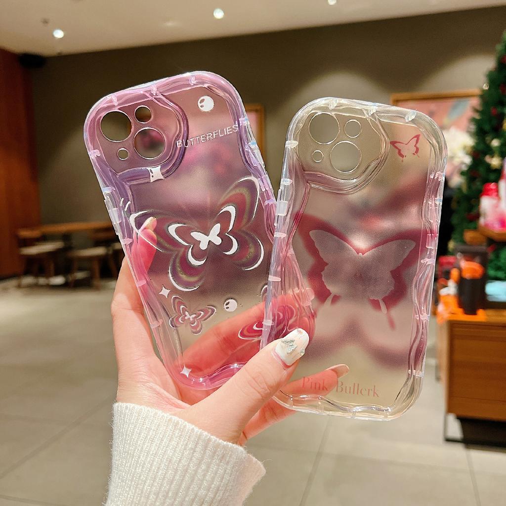 For iPhone 14 Back Case Soft TPU Pattern Printing Back Phone Cover