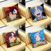 For SK8 The Infinity Reki Langa Snow Throw Pillow Cover Case Custom Decorative Pillowcase Accent Cushion Covers  DIY Gift